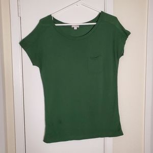 Gap Green Short Sleeve Top Size XS